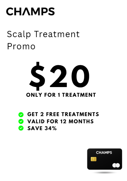 CHAMPS SCALP TREATMENT PACKAGE